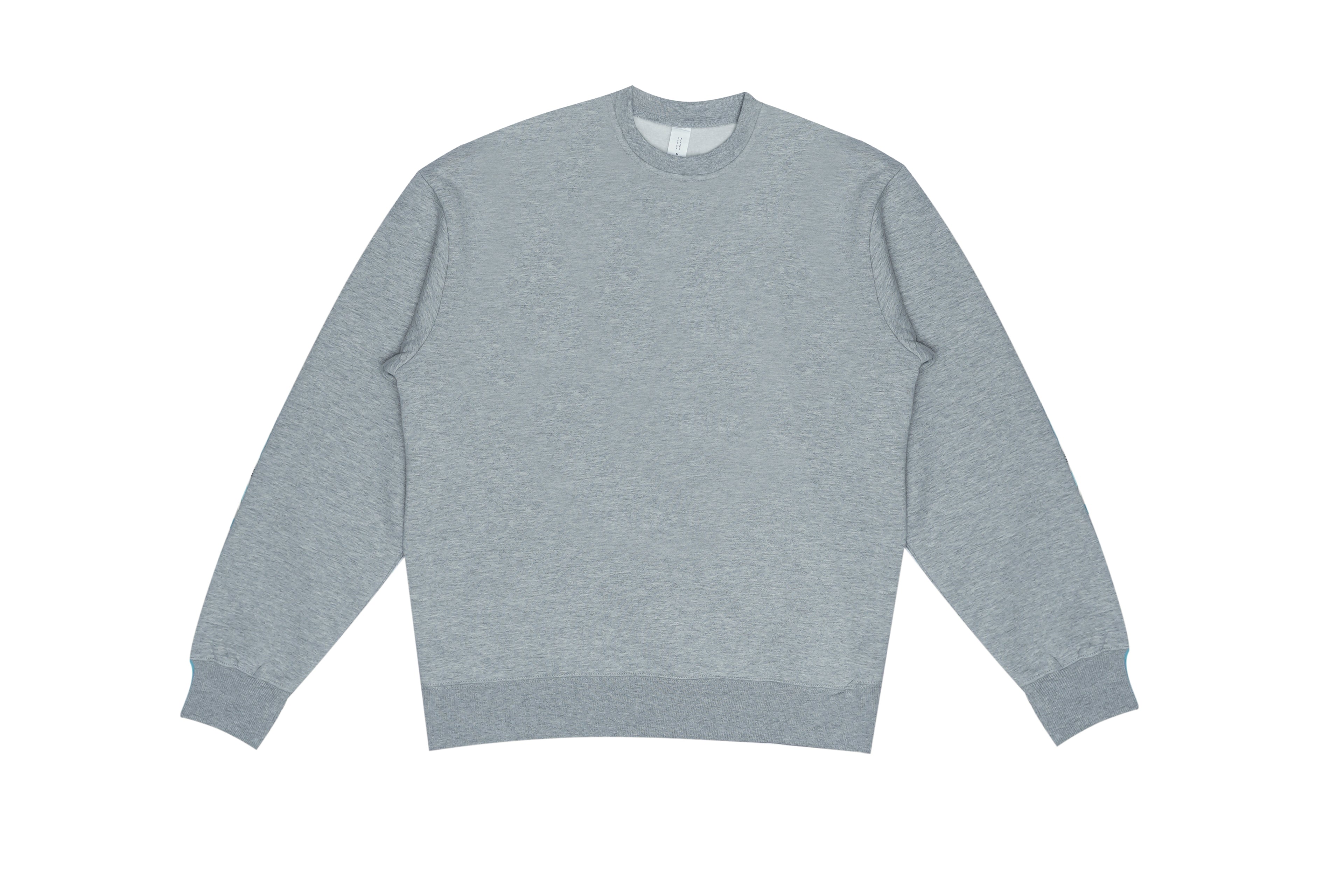 Gray sweatshirt on a white background