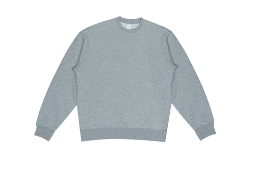 Gray sweatshirt on a white background